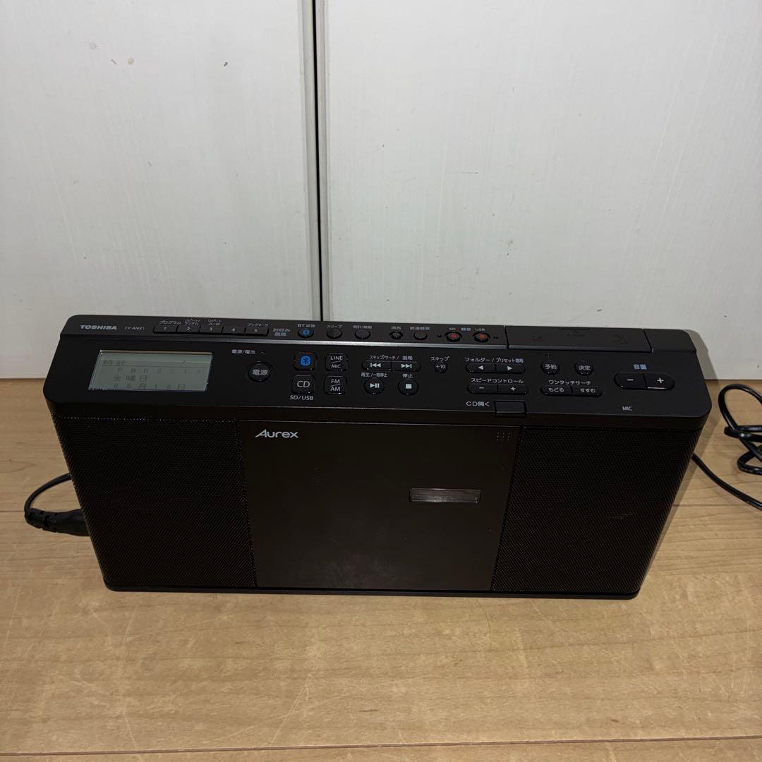 TOSHIBA(東芝) TY-ANX1(K) ハイスペック CD ラジオ