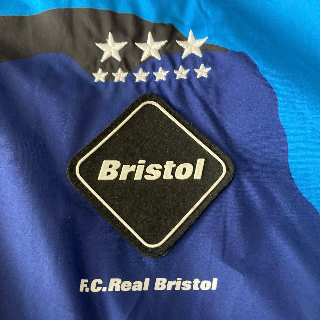 激レア　XL F.C.R.B. 青カモフラージュ柄 ウィンドブレーカー XL