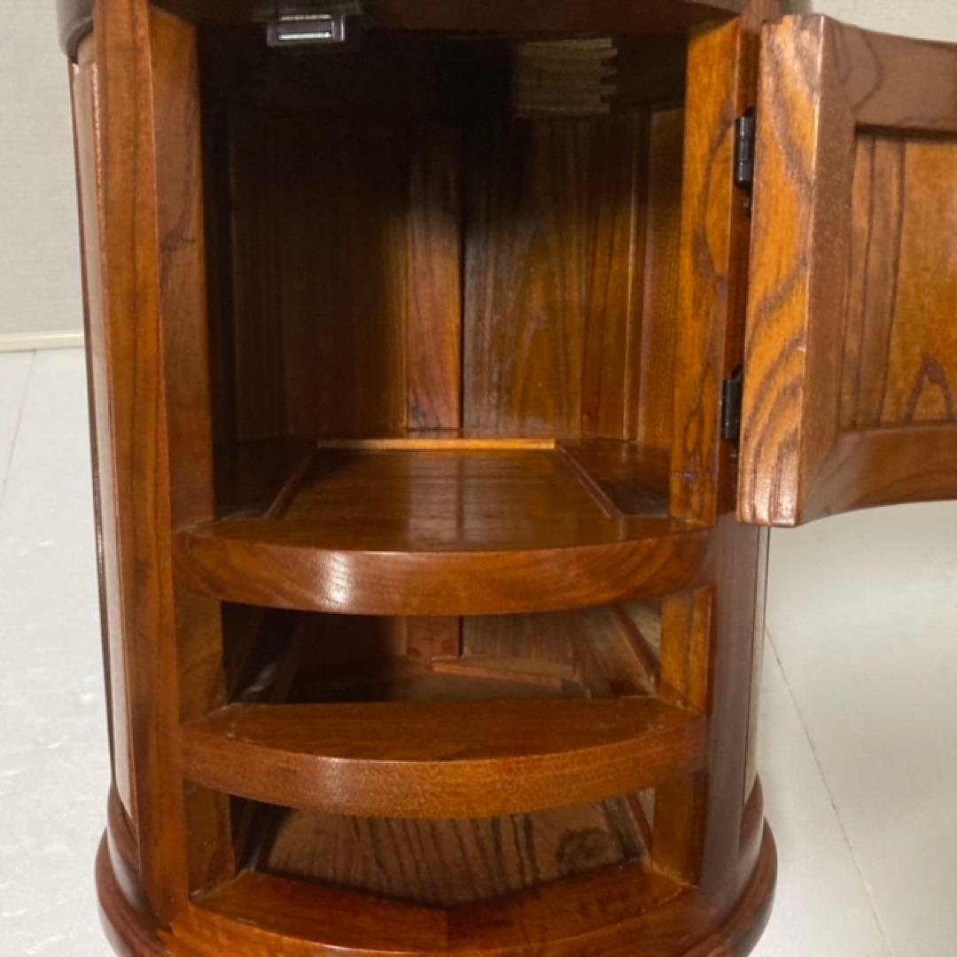 木製 スツール チェア 椅子 置物台 飾り台 花台 サイドテーブル 収納 レトロ