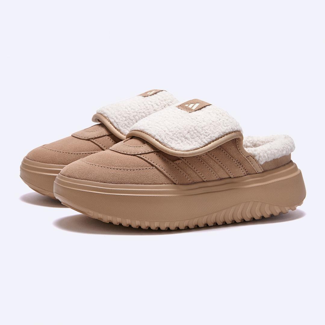 adidas グランコート　23.5 ボア　ミュール　JS4998 サンダル