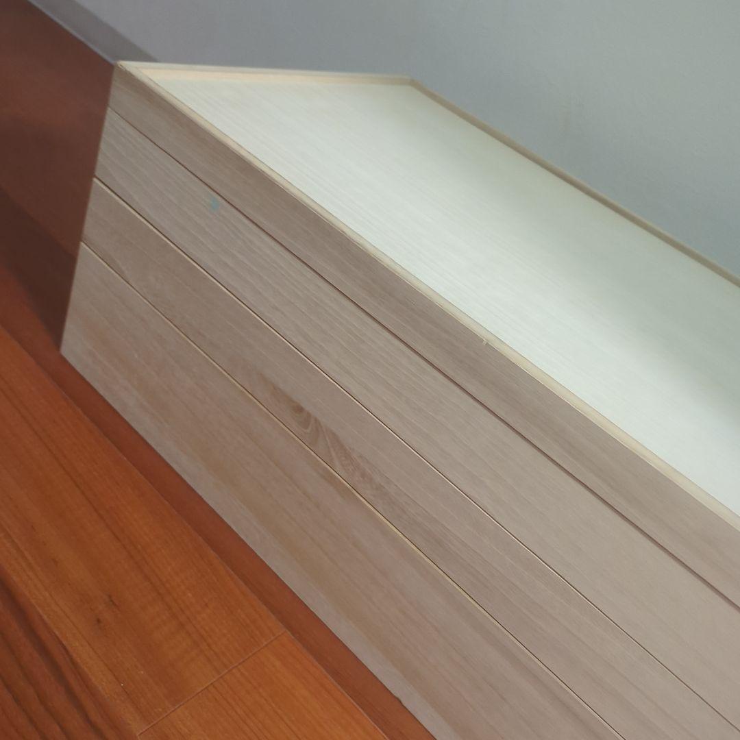 【桐箱３段】衣装ケース 桐箪笥 桐タンス【送料込み】