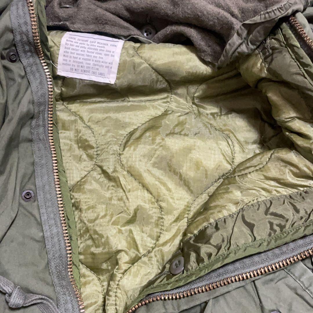 【Y96】米軍M65モッズコート/フィッシュテールパーカ【M】カーキ