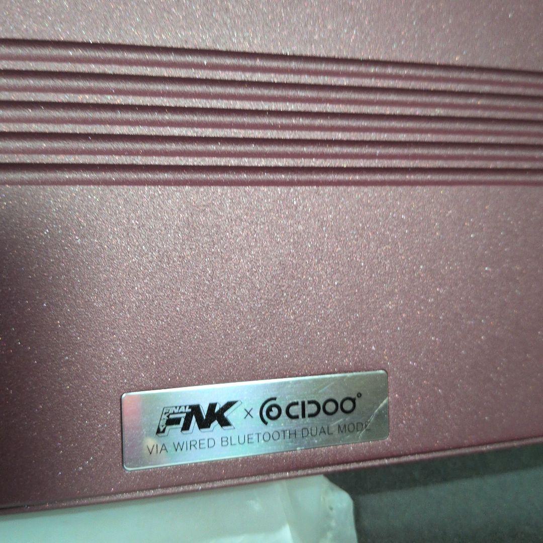 fInalkey cidoo V65 R2 アルミケースキーボード