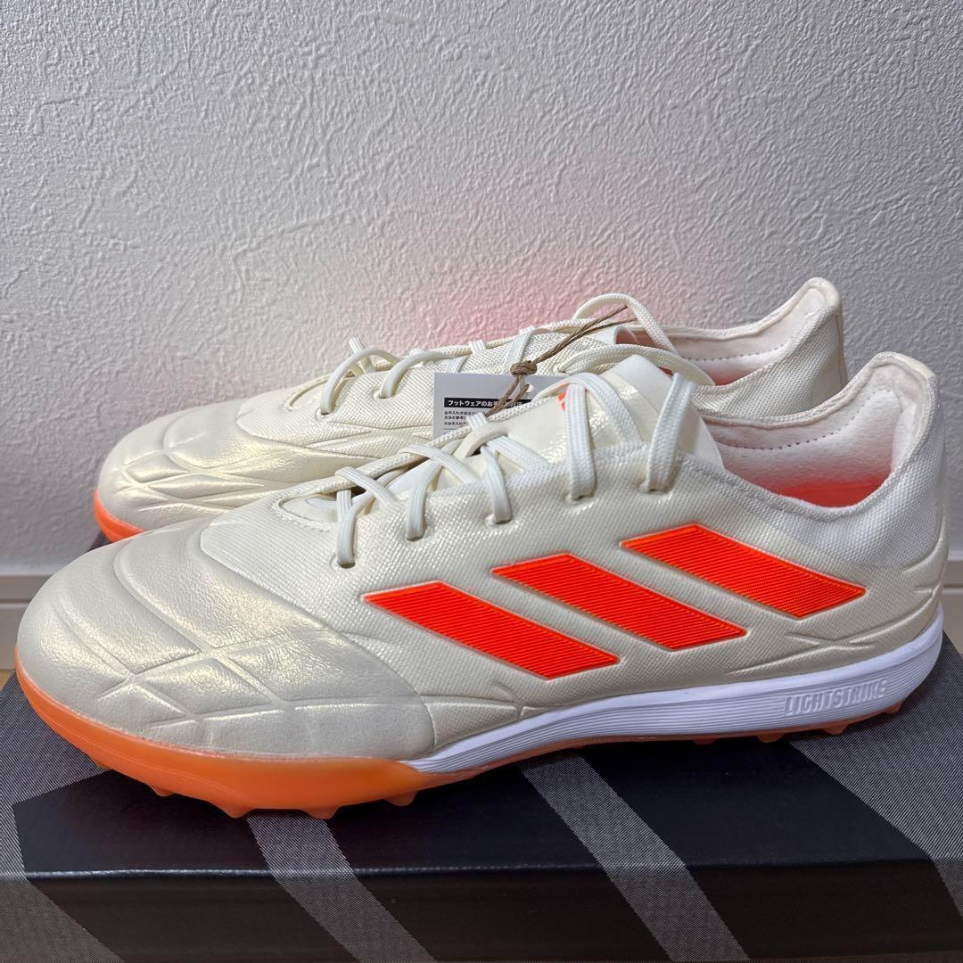 adidasアディダス　コパピュア　サッカー　トレシュー　白オレンジ27cm新品