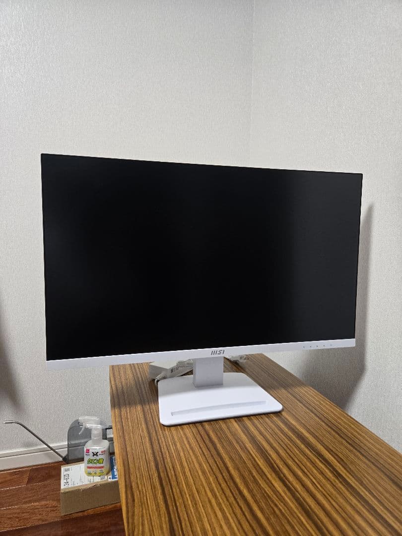 【美品】MSI ホワイト 27インチ WQHD