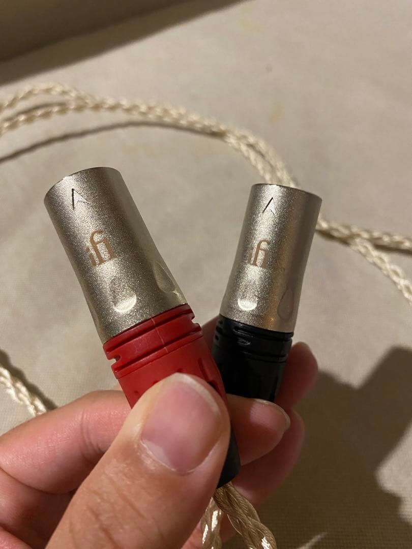 Ifi audio XLR 4.4 変換ケーブル