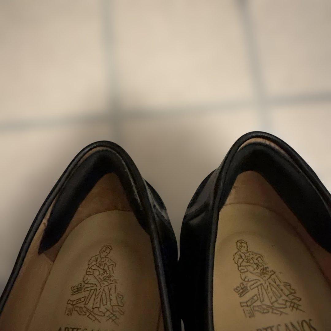 ARTESANOS アルテサノス　黒　ビットローファー　38 訳あり