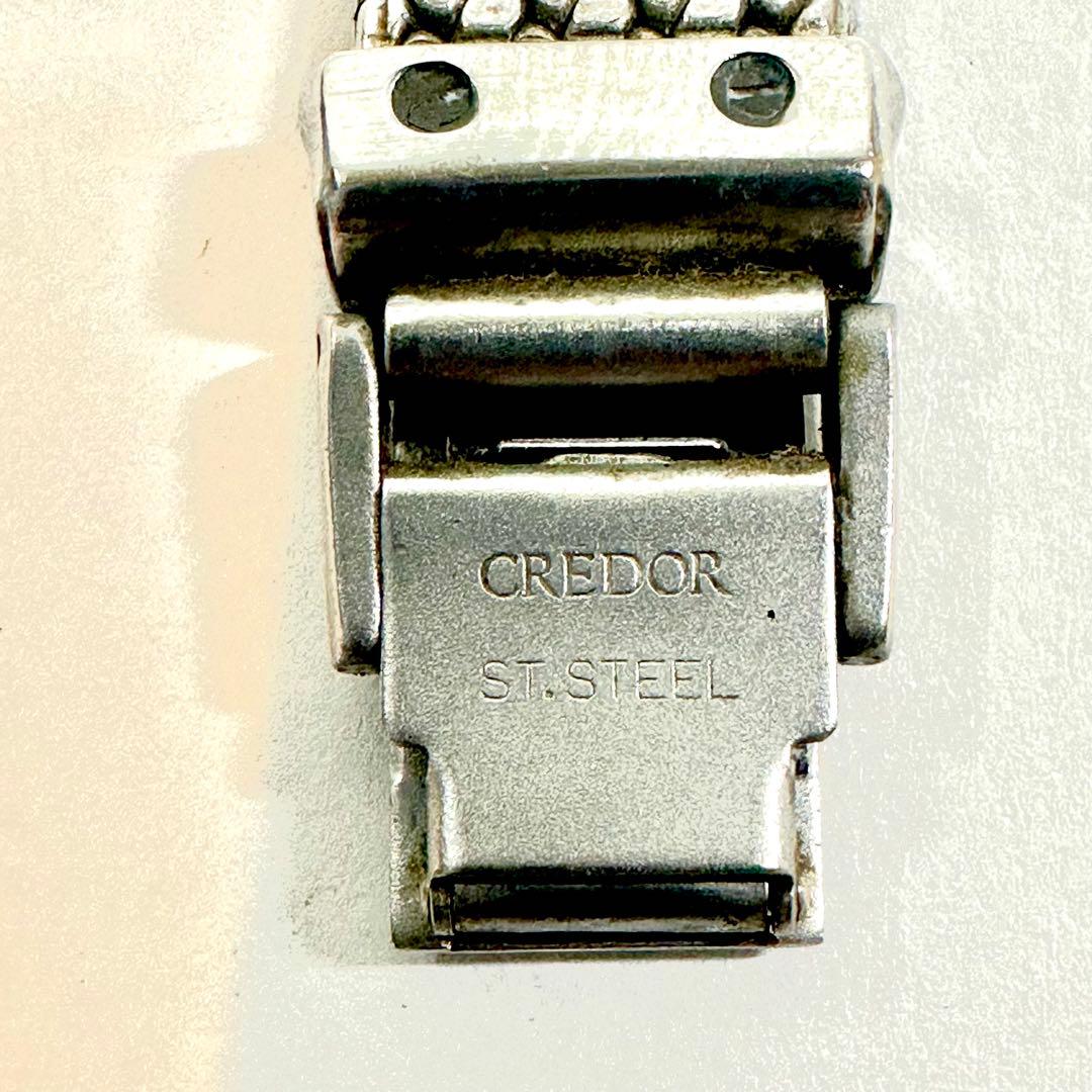 稼働/k18/SS SEIKO CRECOR 8420-6690 レディース