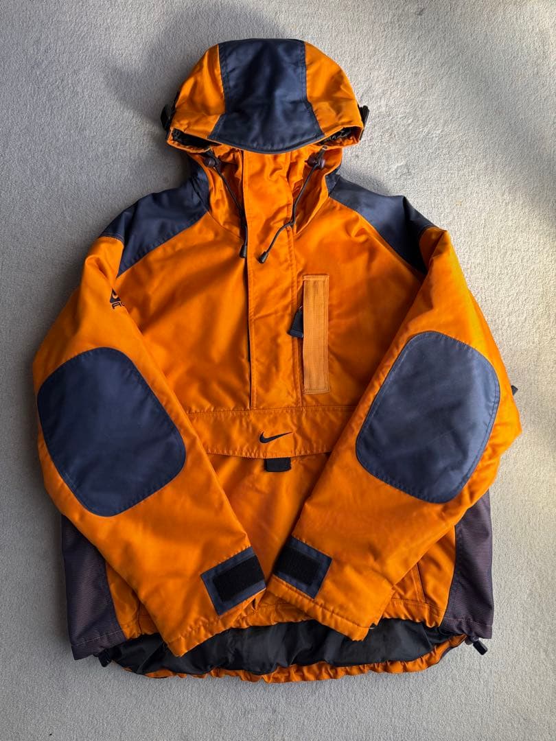 NIKE ACG nylon jacket 90s〜00s オレンジ×ネイビー