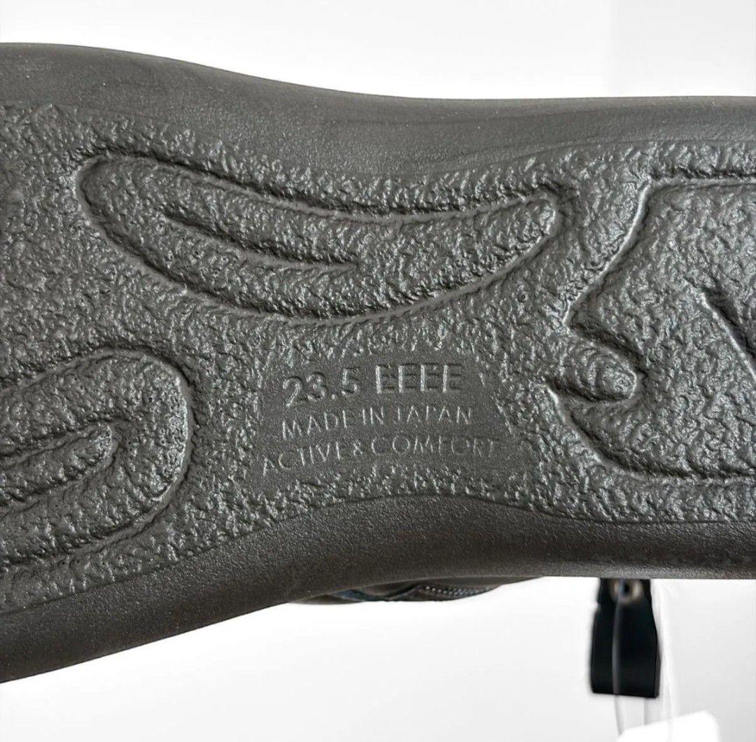 新品 Put's Wファスナー 本革 ショートブーツ 黒 23.5 コンフォート