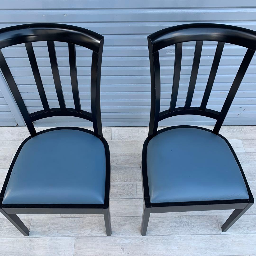 希少　ヴィンテージ マルニ　maruni ダイニングチェア　本革