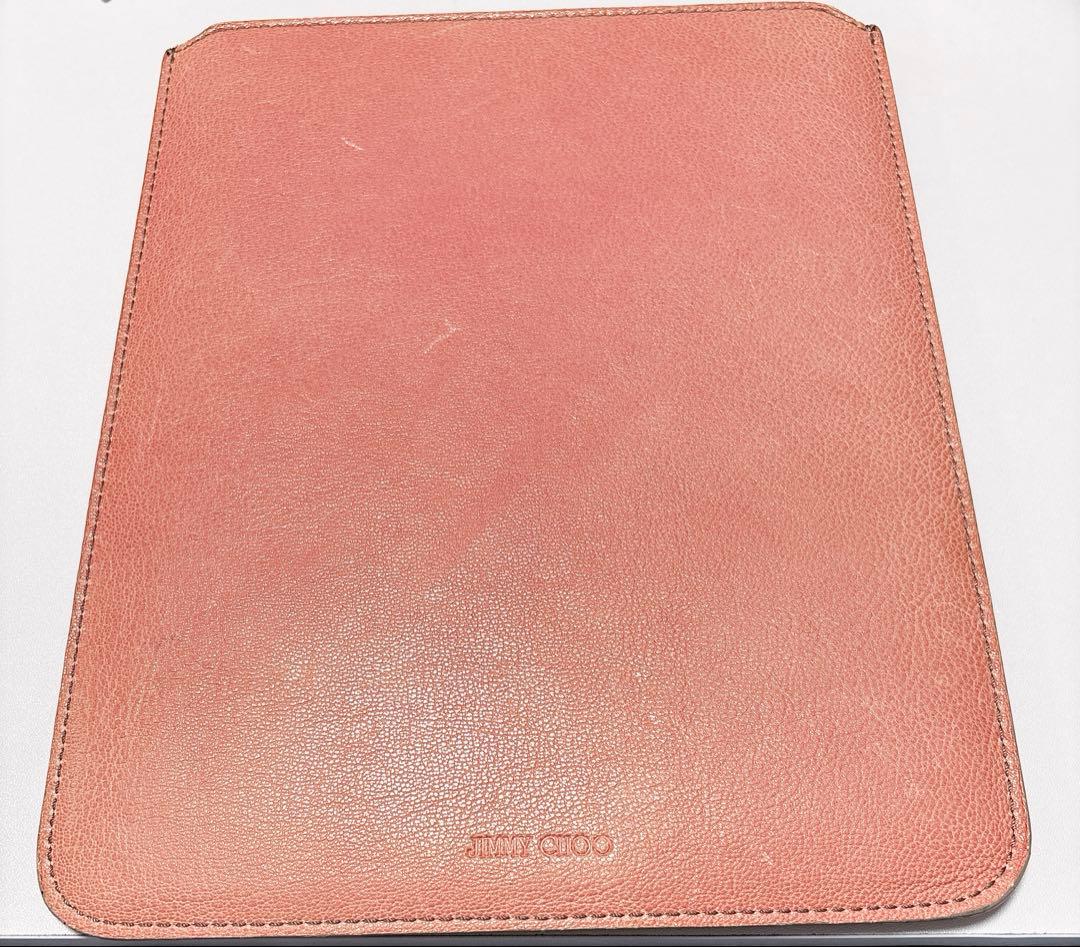 JIMMY CHOOスタースタッズ付き レザースリーブ／タブレットケース