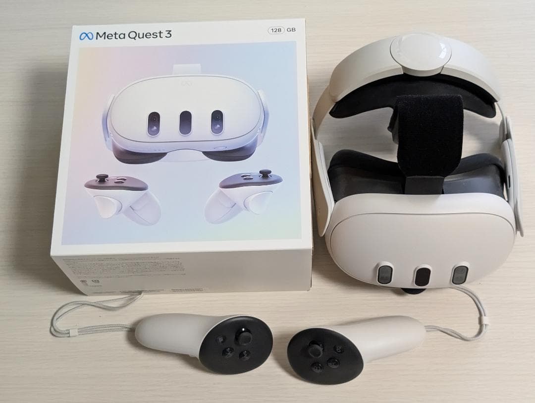  Quest 3 128GB VRヘッドセット 中古