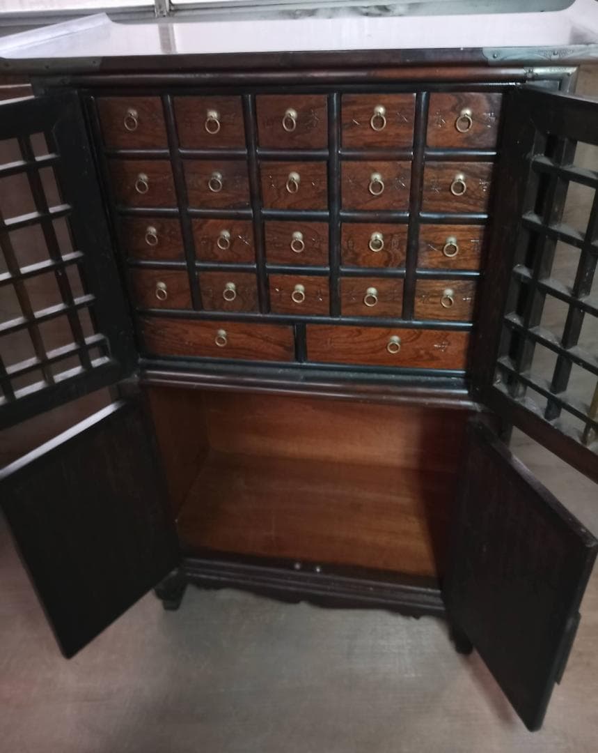 和箪笥 薬箪笥風 小引き出し収納 時代家具 古民家 古道具