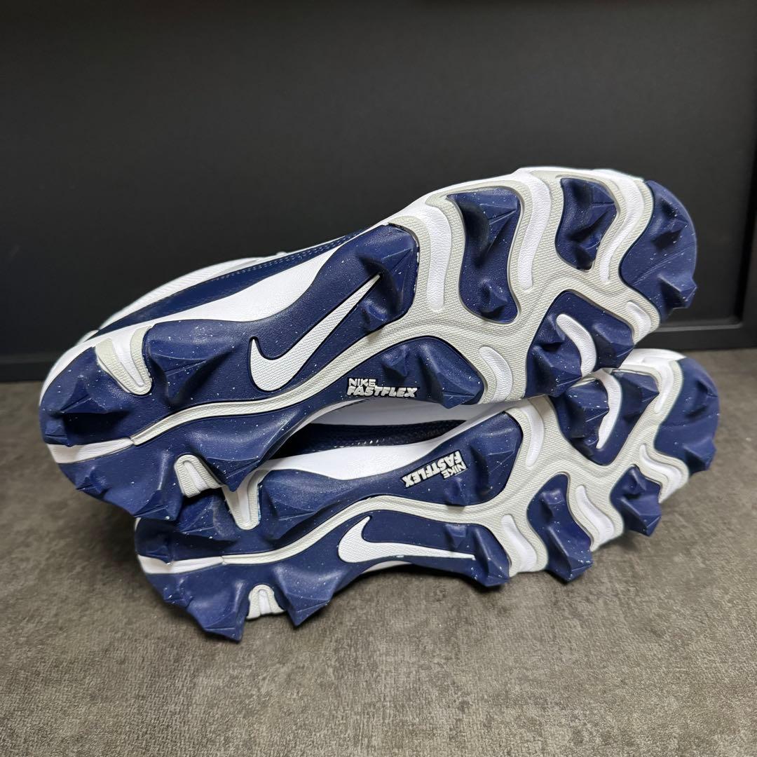 NIKE alpha manace shark ホワイト 白 アメフト スパイク