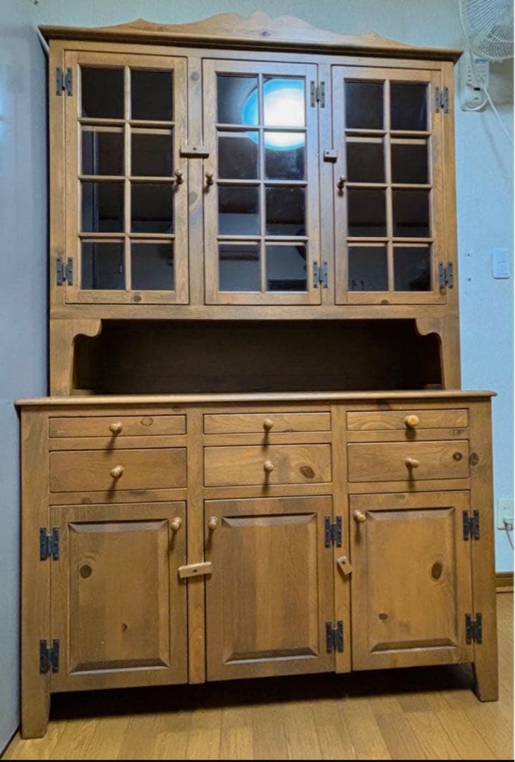 enfant アンファン 食器棚 キッチン収納棚 パイン材 アメリカンカントリー