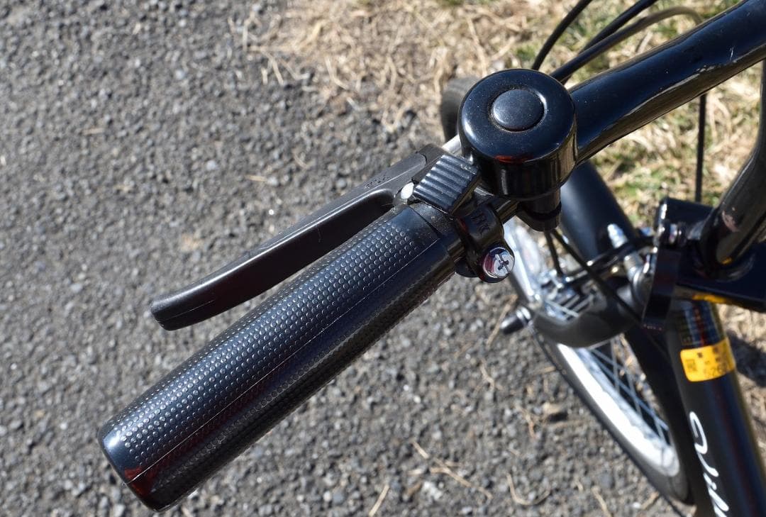 20インチの折りたたみ自転車 ブラック　引き取り限定（東京多摩地区）