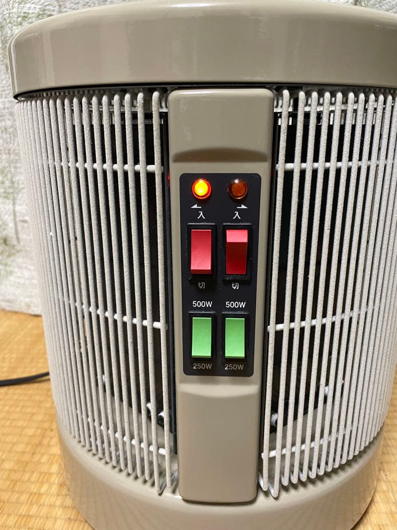 アールシーエス談話室1000型電気ヒーター 遠赤外線