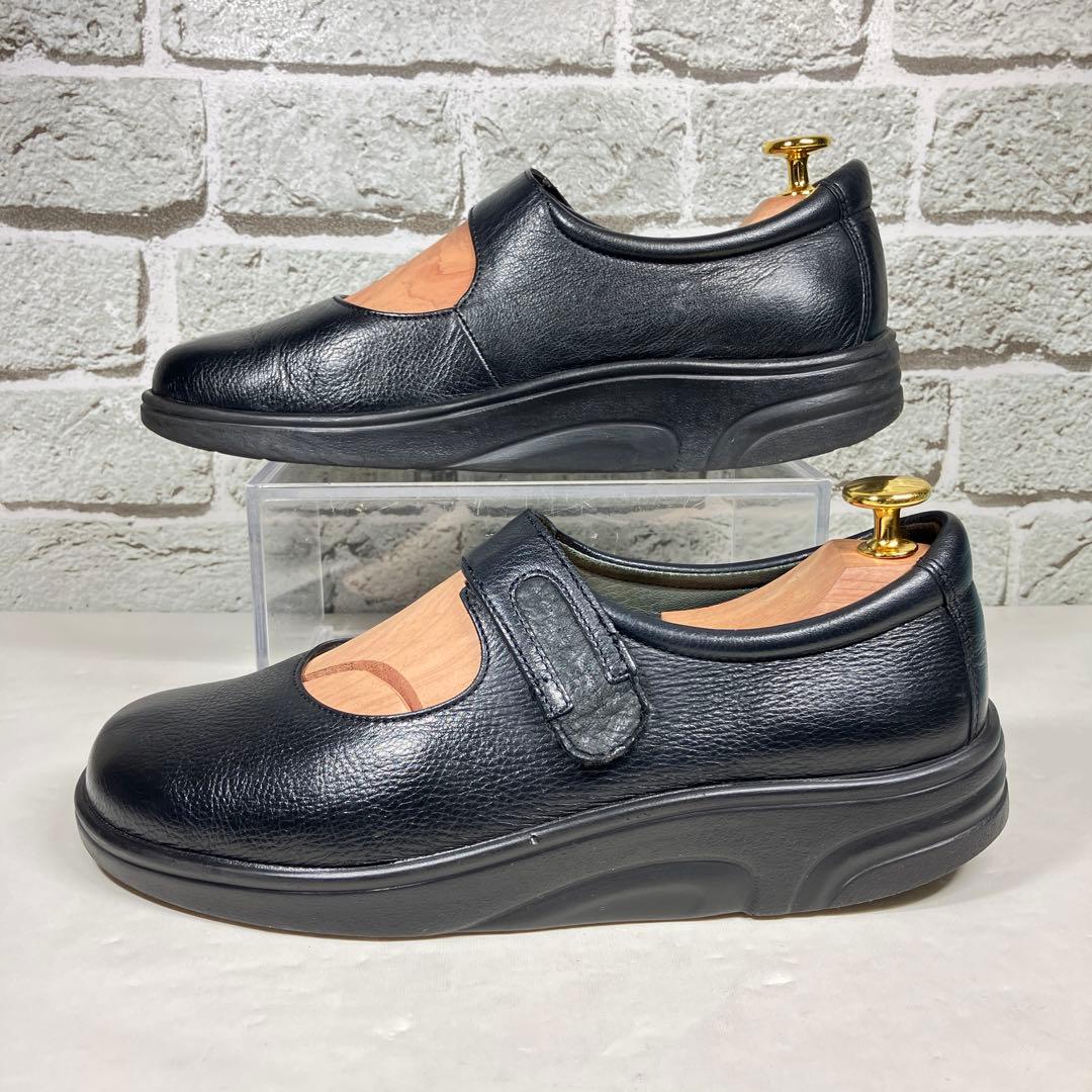 【美品】strober ストロバー 23.5 本革 メリージェーン コンフォート