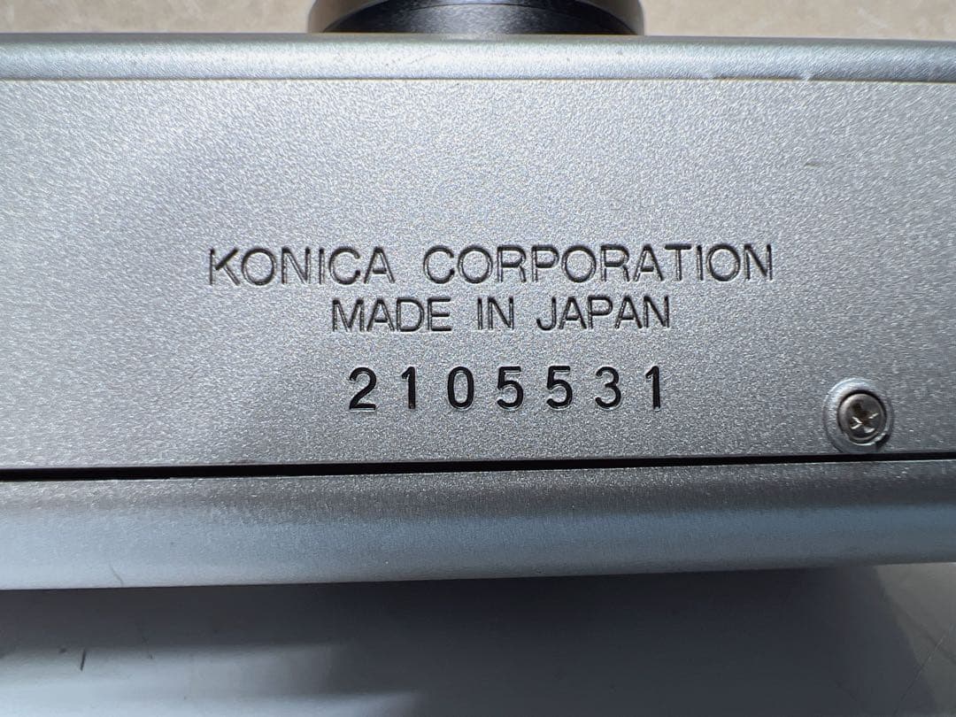 フィルムカメラ Konica Bigmini F コンパクトフィルム