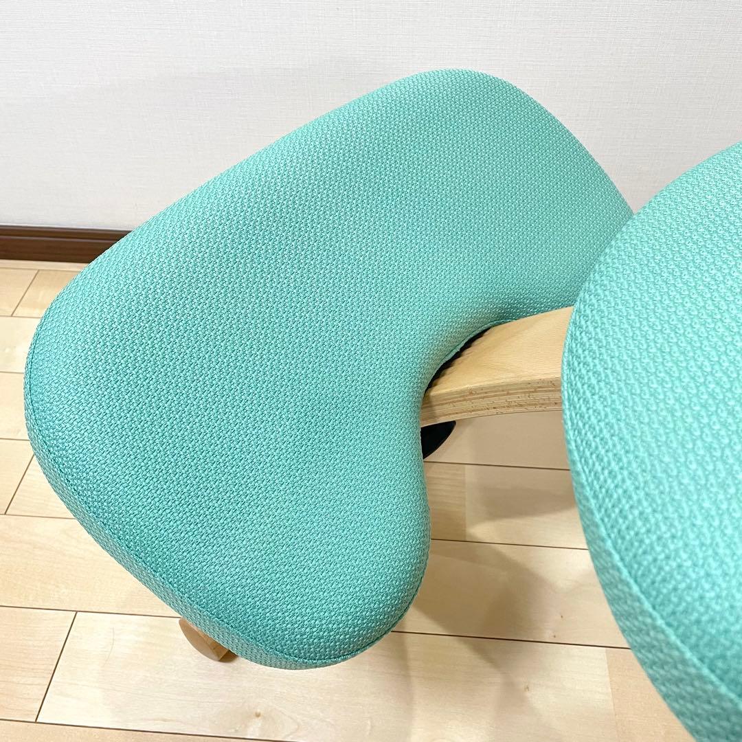 バランスラボ バランスチェア バランスイージー ライトグリーン 中古美品