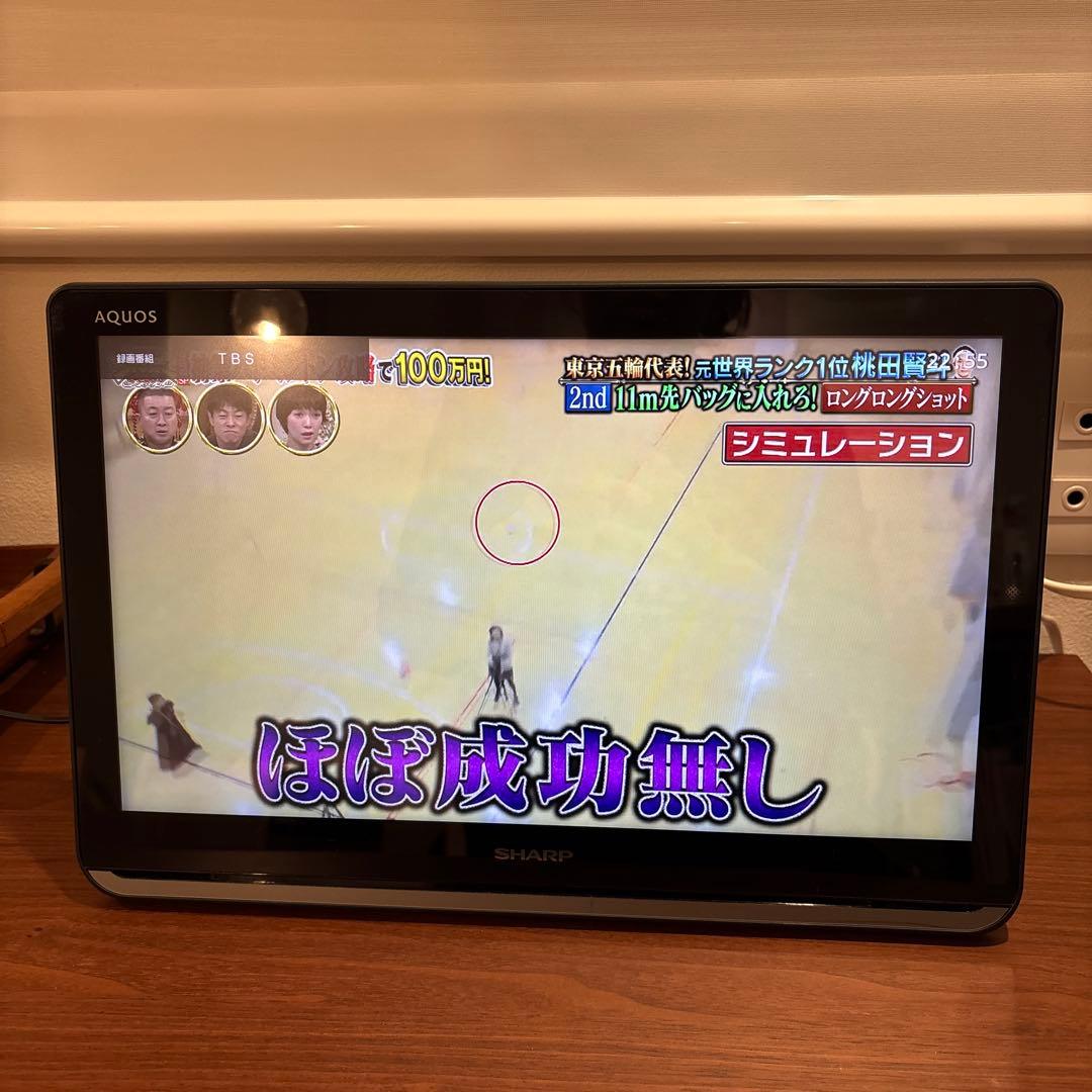 SHARP AQUOS ポータブルテレビ 16V型 2T-C16AP