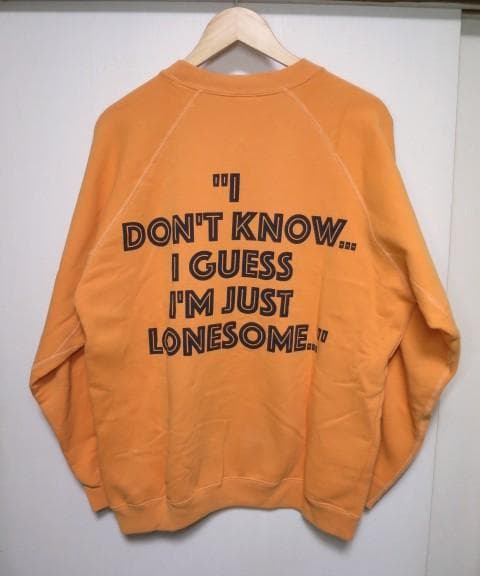 PEANUTS × SPORTSWEAR スウェット L オレンジ ROY