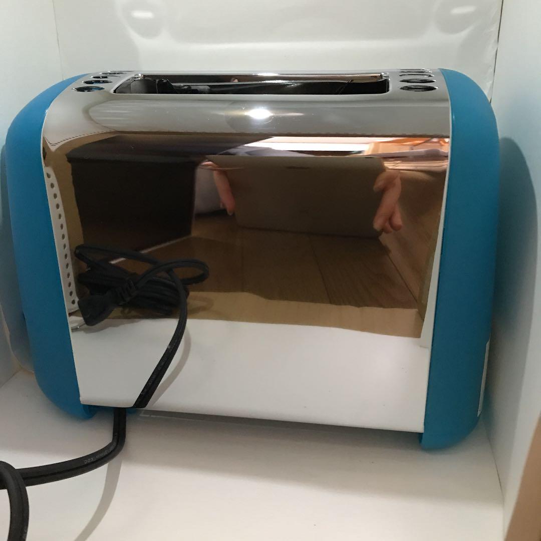 【未使用・美品】HITACHI PTO-11(A) ポップアップ トースター 青
