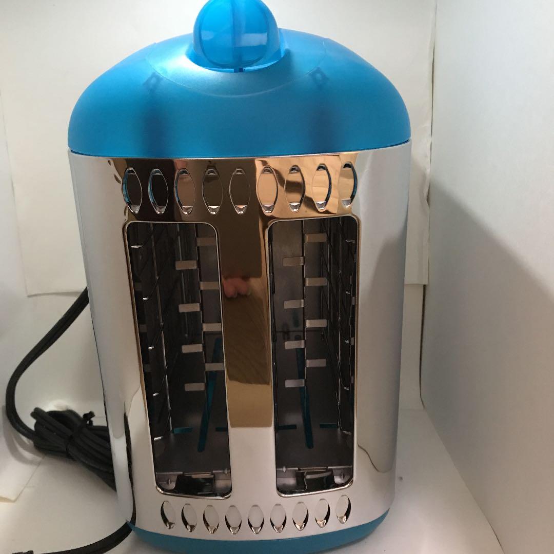 【未使用・美品】HITACHI PTO-11(A) ポップアップ トースター 青