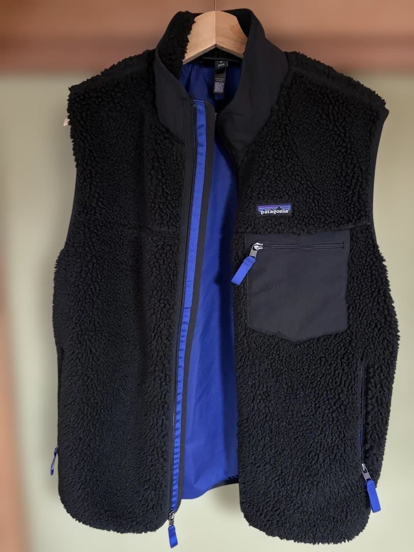 【2025年新作】パタゴニア レトロx ベスト ブラック