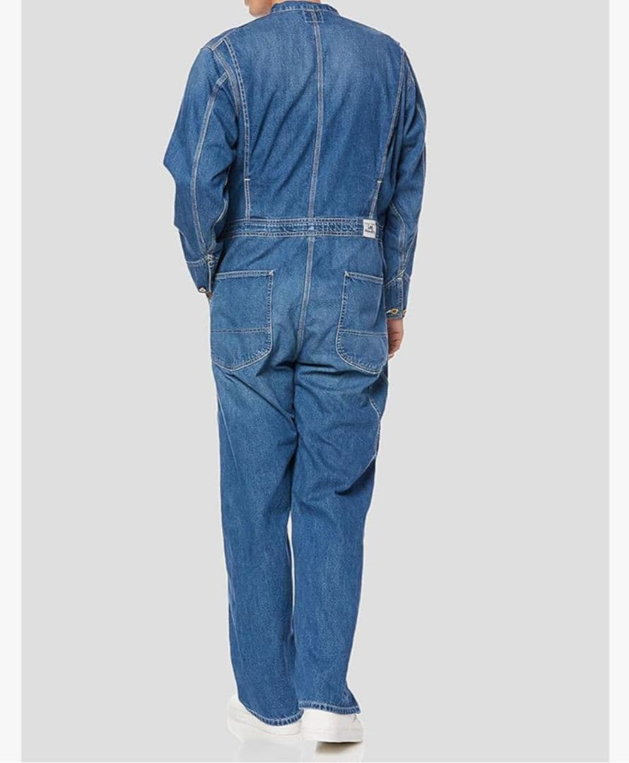 Leeリー ツナギ デニムオールインワン 作業服 男女兼用 新品 メルカリ限定