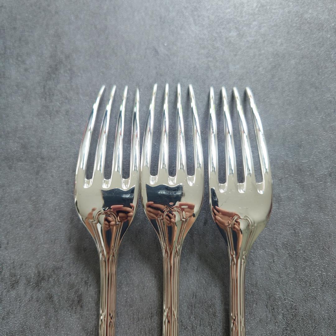 希少 クリストフル リュバン スタンダードフォーク 3点