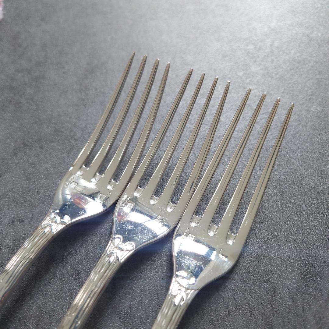 希少 クリストフル リュバン スタンダードフォーク 3点