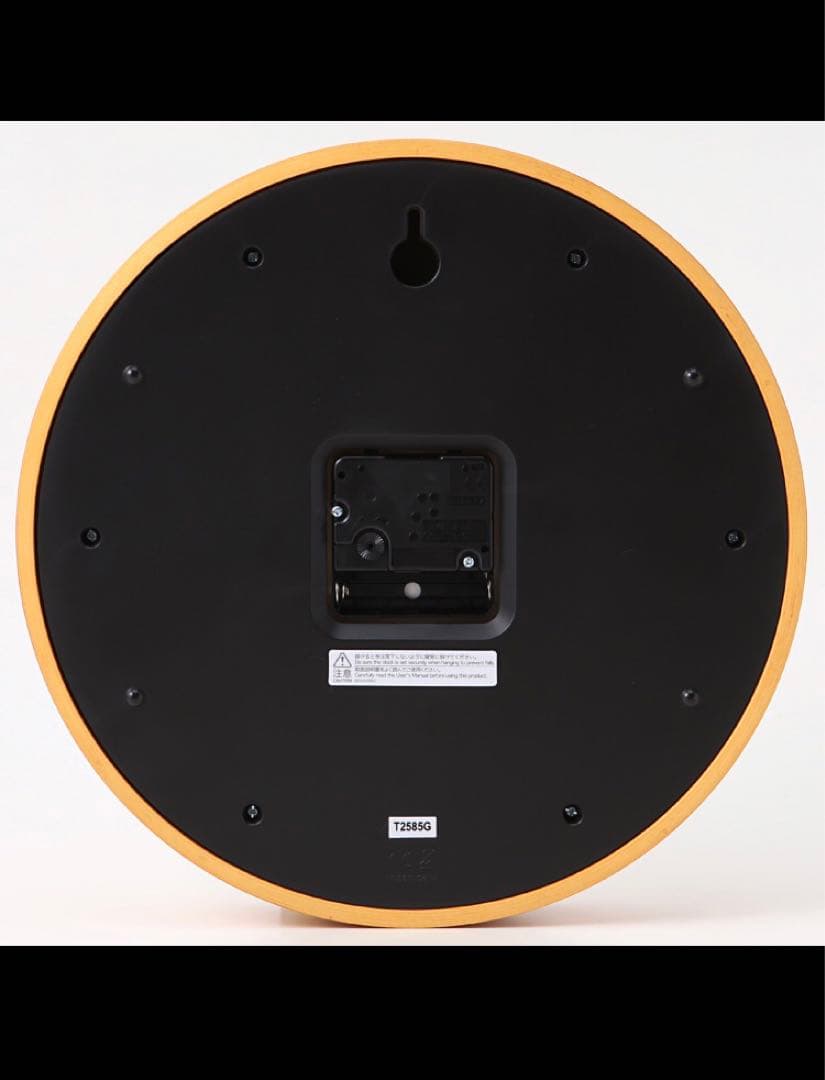 新品★無印良品 アナログ時計・大　掛時計・ブナ材 ナチュラル 限定 掛け時計 ⭐︎