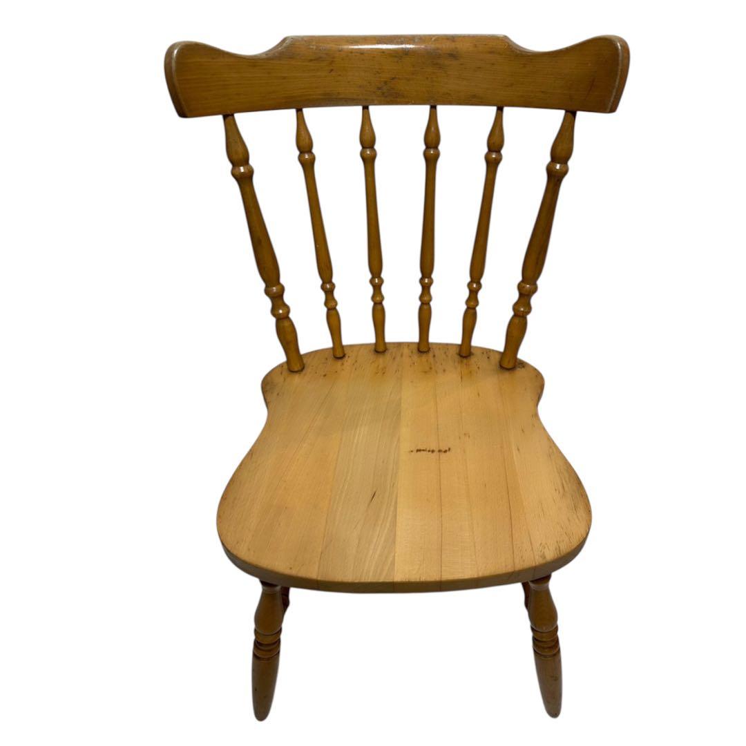 4脚の２　飛騨の家具　ダイニングチェア　椅子　ヴィンテージ