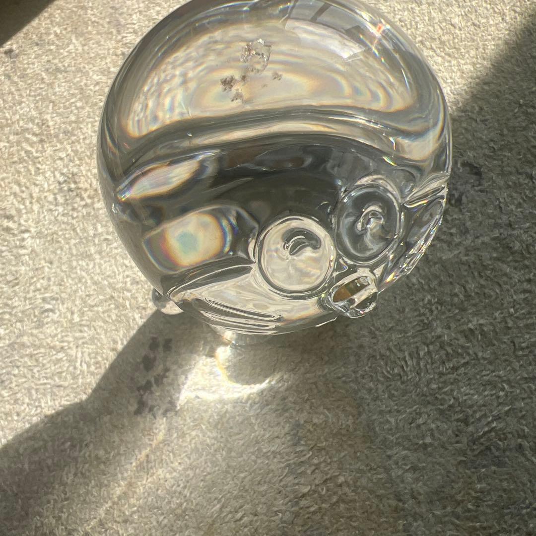 バカラ　クリスタルドラえもんフィギュア 約10cm