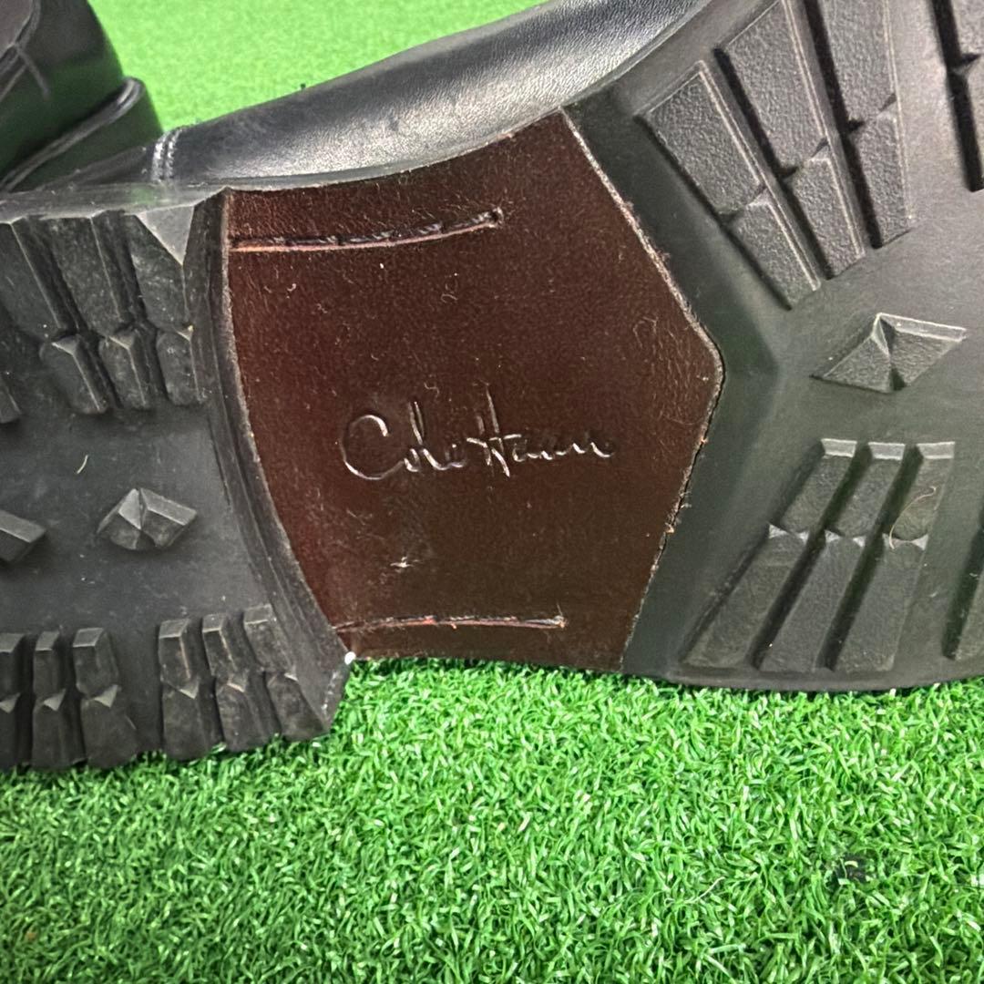 コールハーン　CaleHaan 黒 レザーハーフブーツ