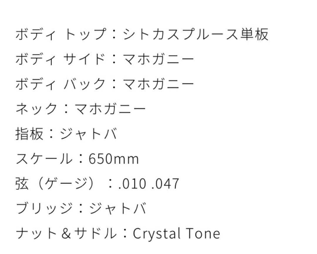 James / J-300A TRD アコースティックギター