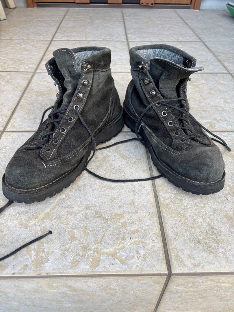 【希少USA製】Danner ダナーライト45202X ブラックスエード 8EE