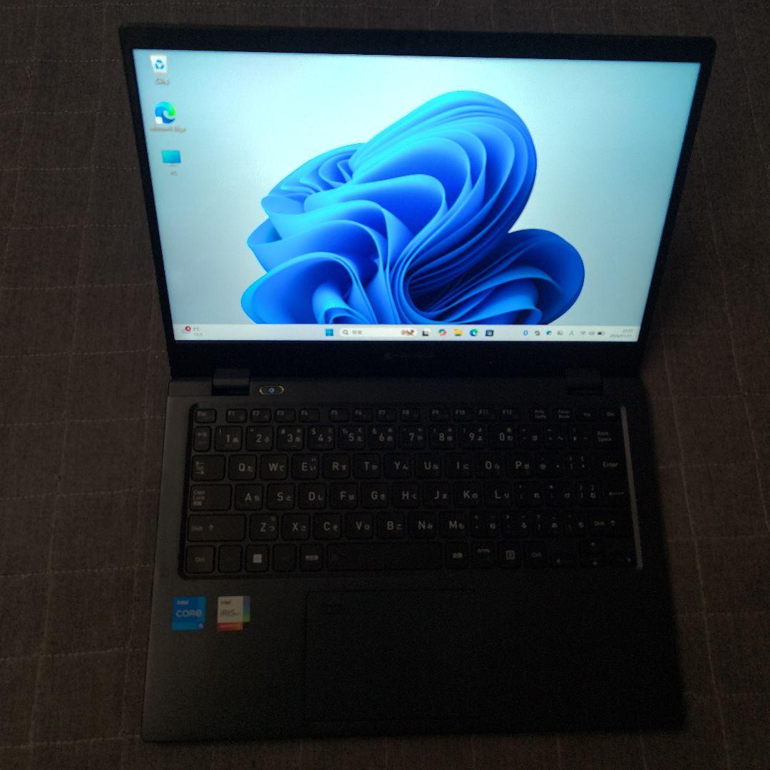 良好 Dynabook 超軽量 驚速 12世代i5 16GB 新品512GB 3