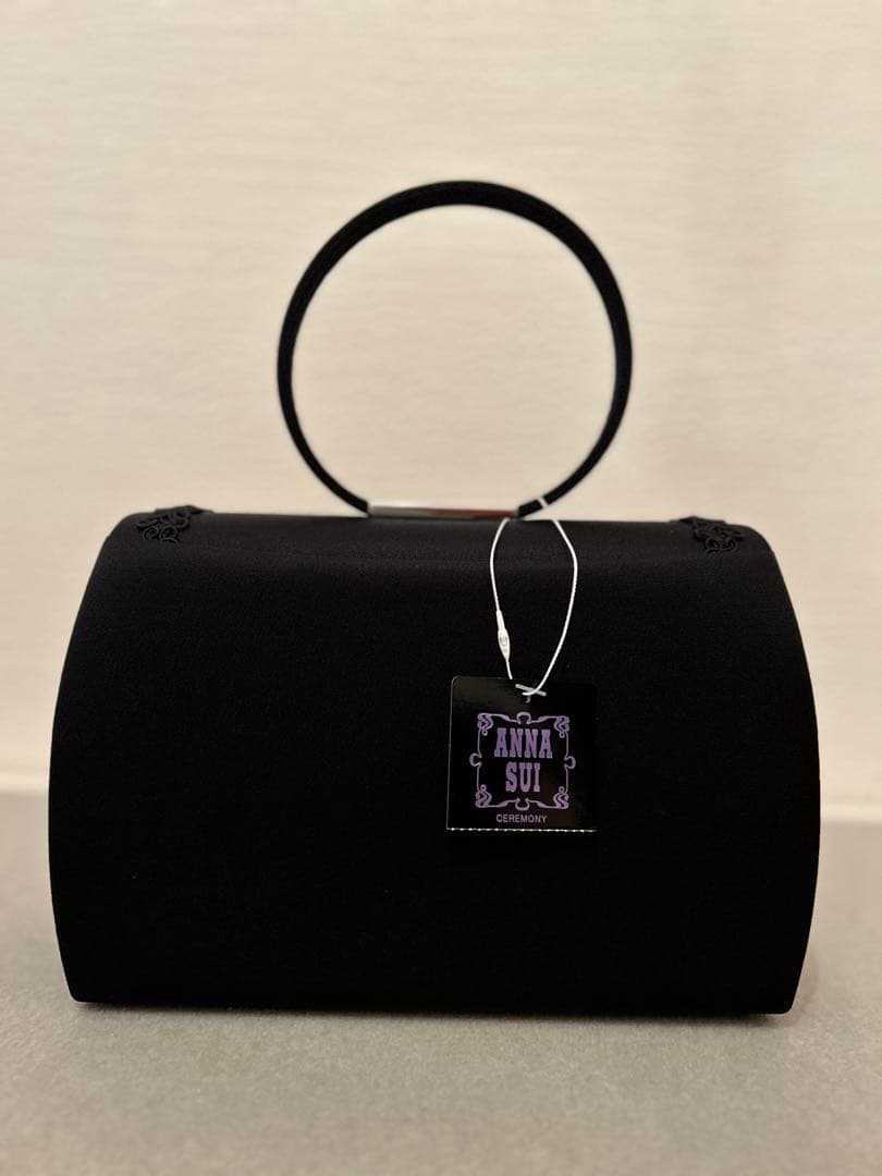 新品　ANNA SUI 葬式　葬儀バッグ　バタフライ　蝶々　チョウ