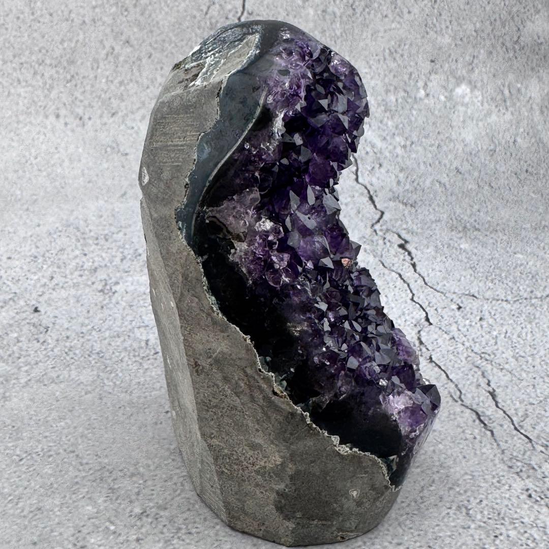 G-100アメジストクラスター ドーム 原石 天然石 パワーストーン　インテリア