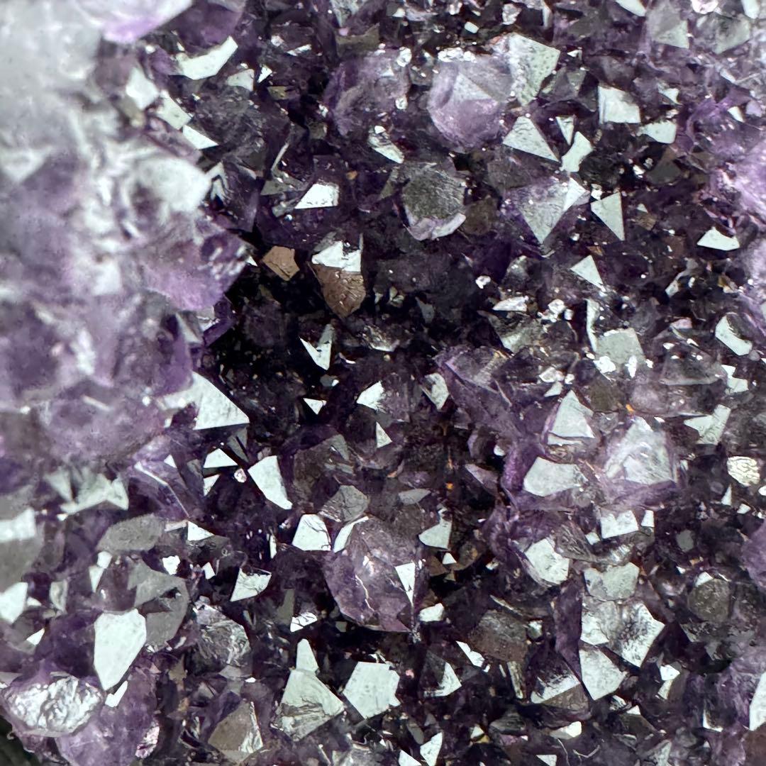 G-100アメジストクラスター ドーム 原石 天然石 パワーストーン　インテリア