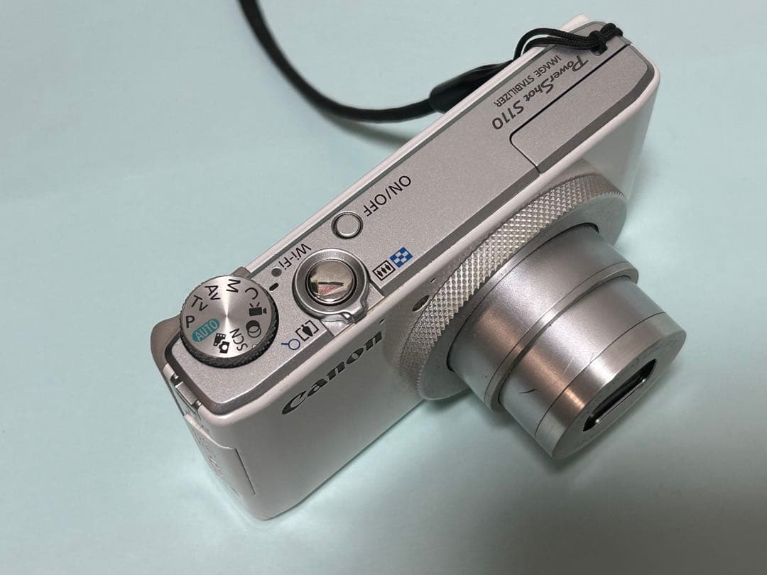 Canon S110 ホワイト コンパクトデジタルカメラ