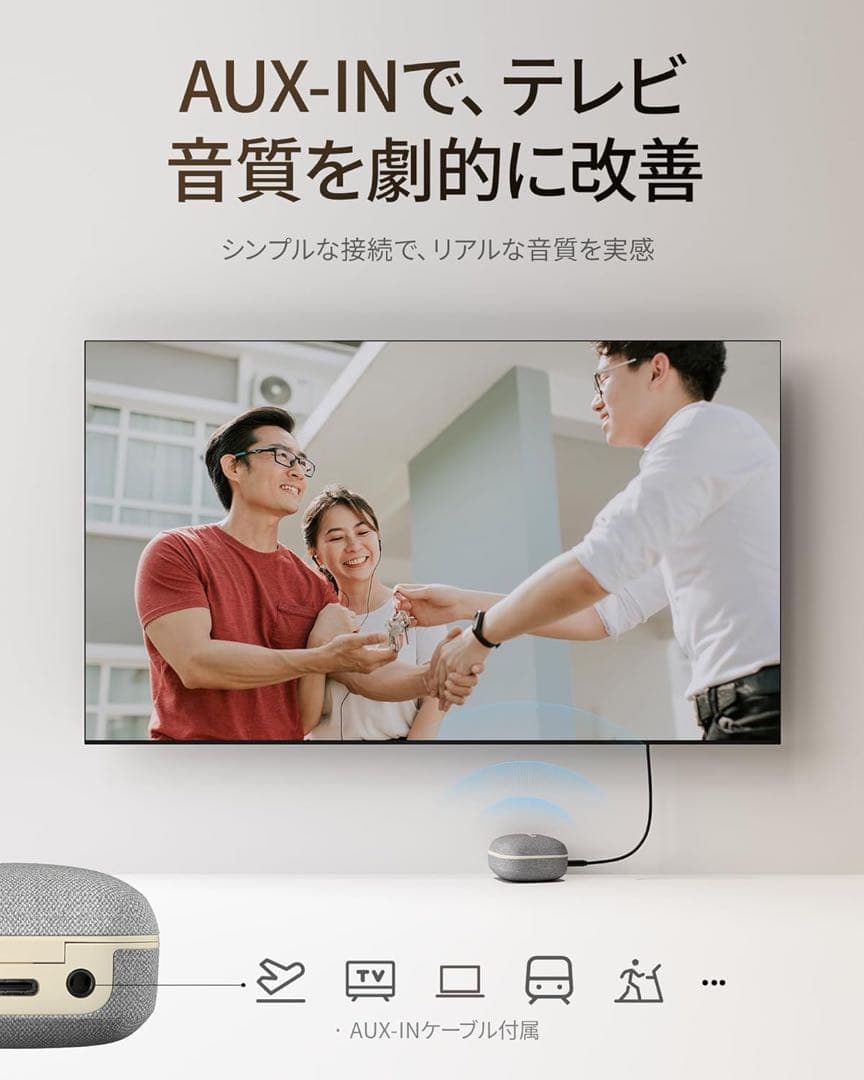 Cearvol Wave Lite 集音器　聴覚アンプ AUX-INテレビ対応