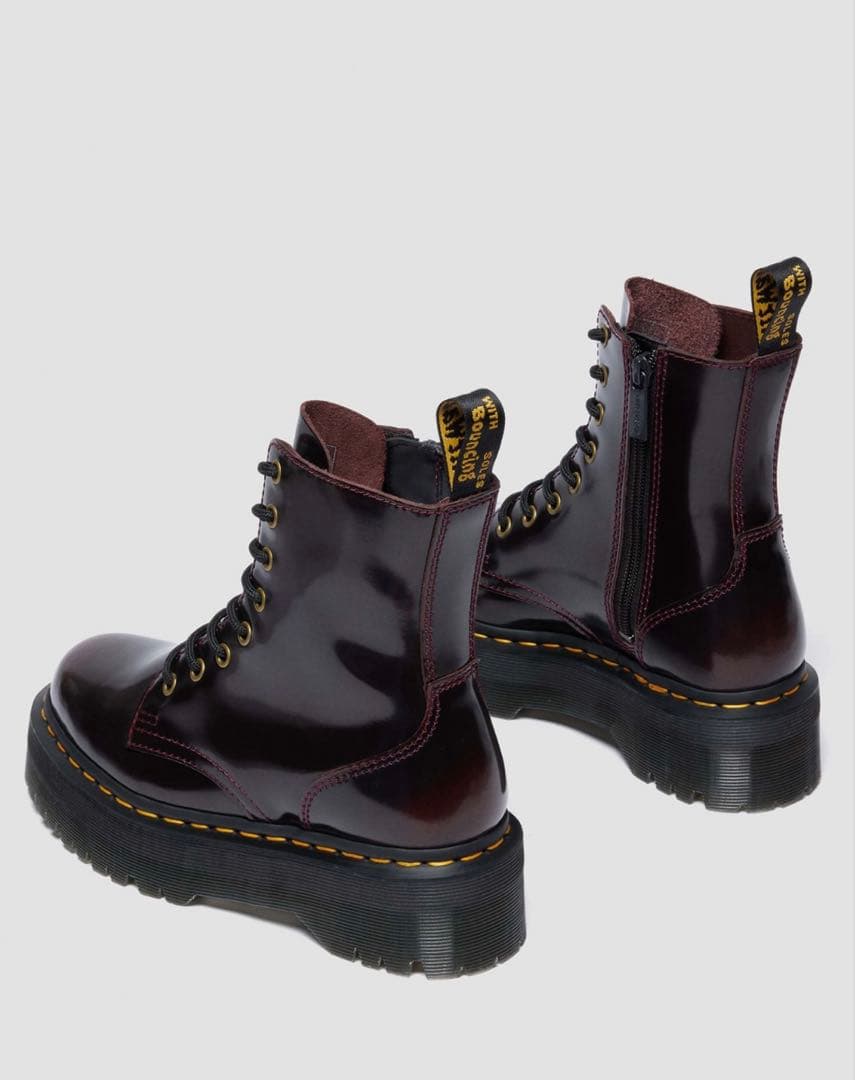 Dr. Martens バーガンディ JADON 8 ホールブーツ