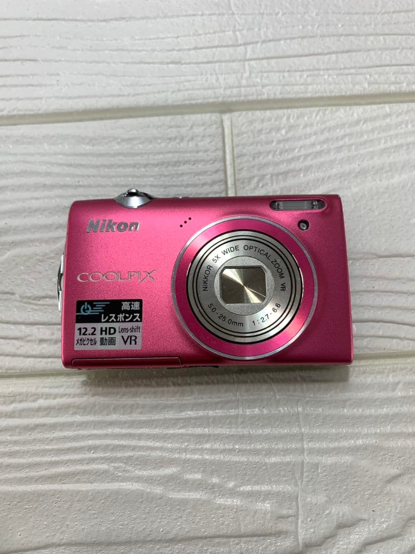 Nikon ニコン COOLPIX S5100 コンパクト　デジカメ　ピンク