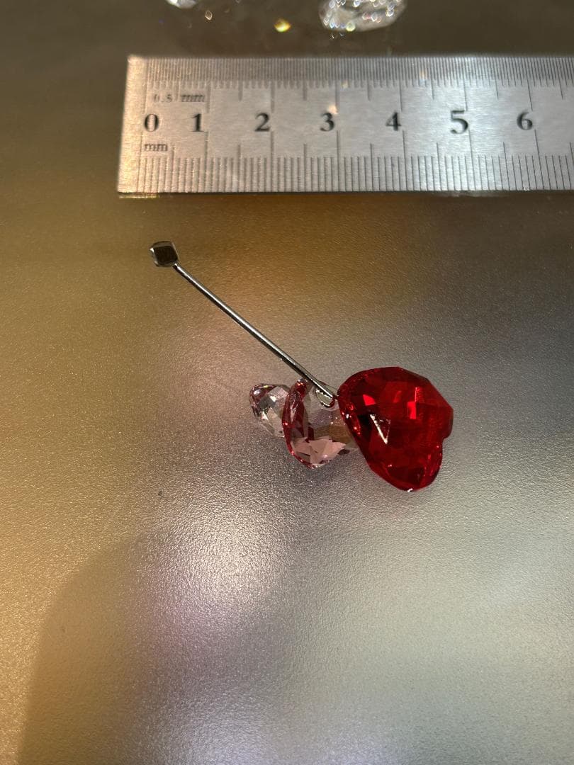 SWAROVSKI スワロフスキー クリスベア カップル ハート バルーン