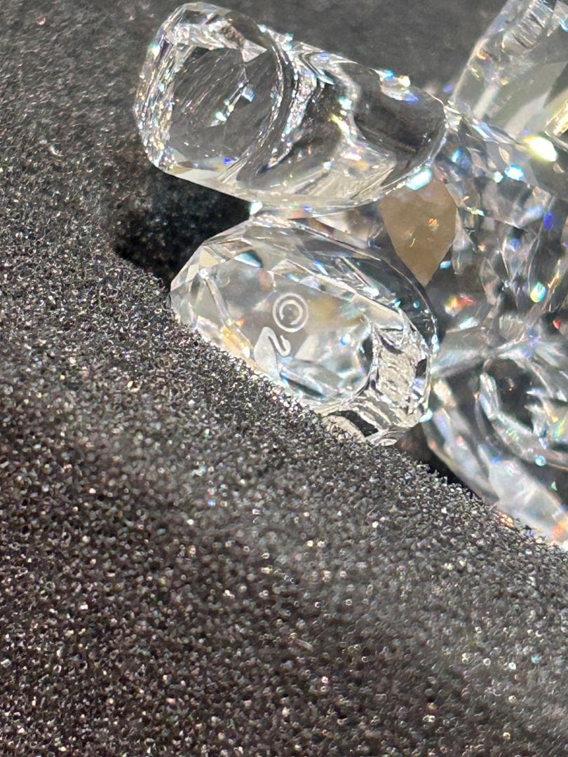 SWAROVSKI スワロフスキー クリスベア カップル ハート バルーン