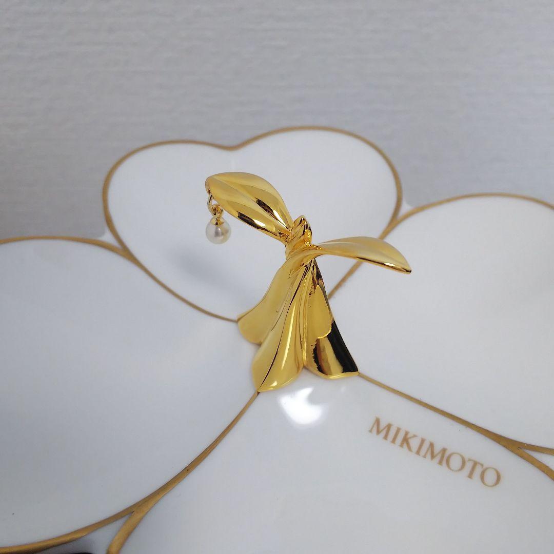 MIKIMOTO ミキモト スプーン パール付き5本 アクセサリートレイ未使用